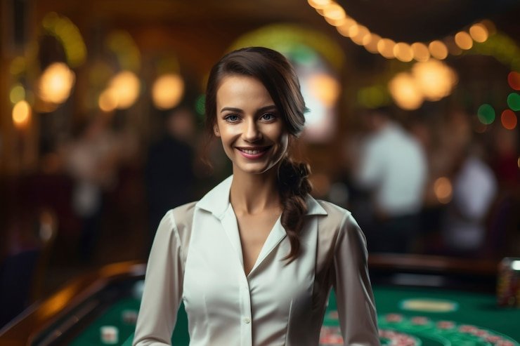 dento toto casino lobby with live dealer tables and slot games
